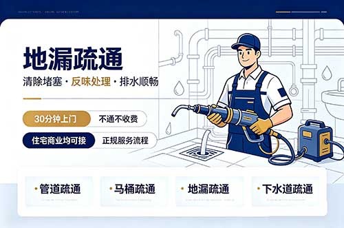 南宫地漏疏通