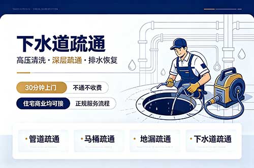 南宫下水道疏通