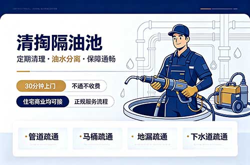 南宫清掏隔油池